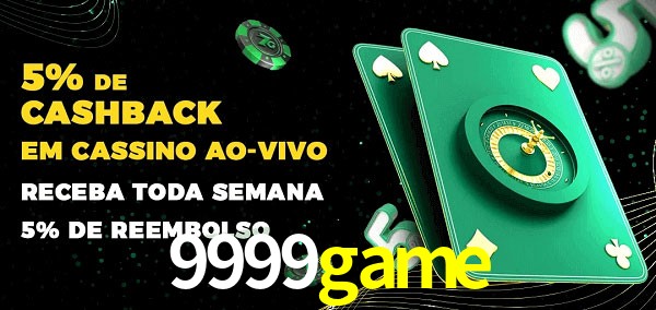 Promoções do cassino ao Vivo 9999game